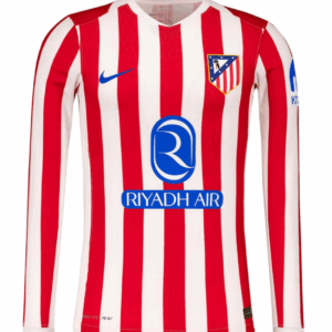 Camiseta del Atlético de Madrid con los colores rojiblancos